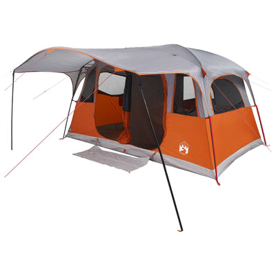 Tunneltelt Grå og orange 427 x 305 x 205 cm Polyester og Stål
