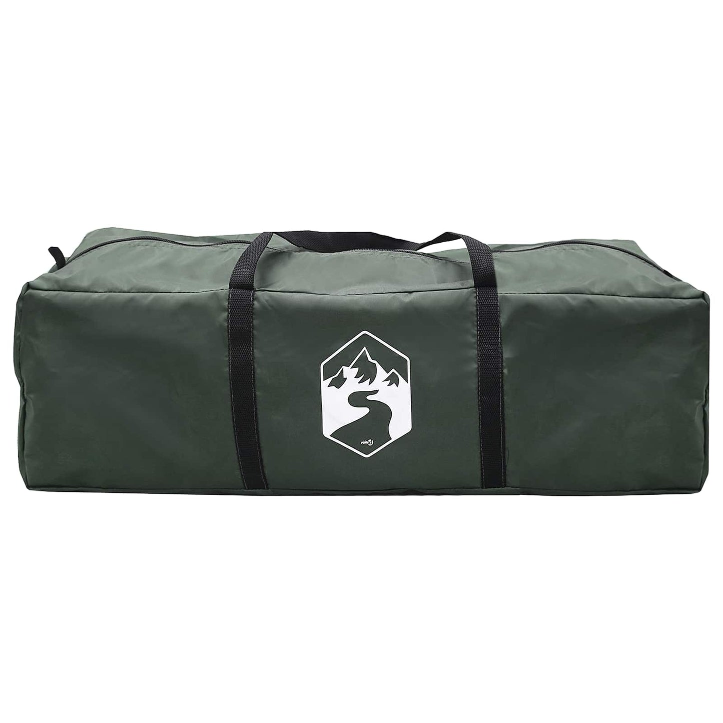 Tunneltelt Army Grøn 427 x 305 x 205 cm Polyester og Stål
