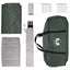 Familietelt Army Grøn 487 x 340 x 216 cm Polyester og Stål