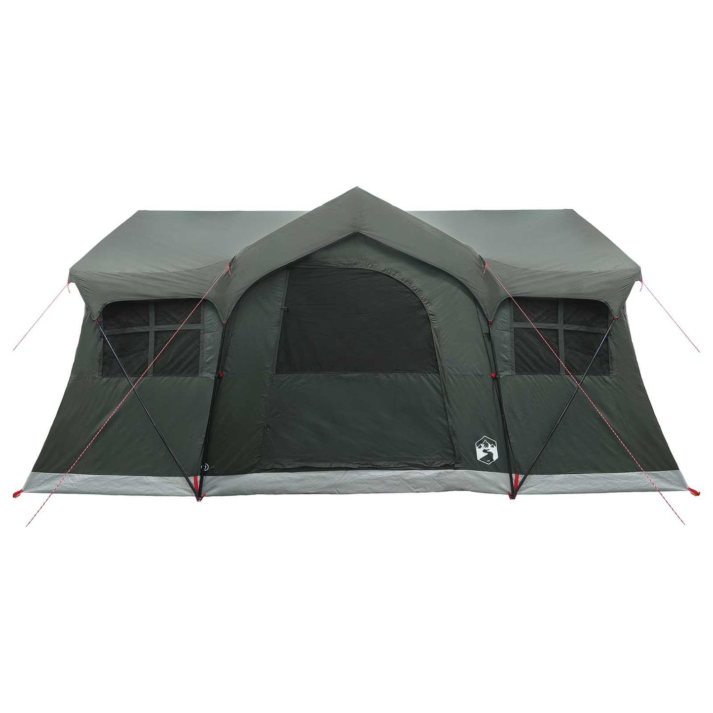 Familietelt Army Grøn 487 x 340 x 216 cm Polyester og Stål