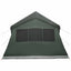 Familietelt Army Grøn 487 x 340 x 216 cm Polyester og Stål