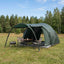 Tunneltelt Army Grøn 370 x 275 x 210 cm Polyester og Stål