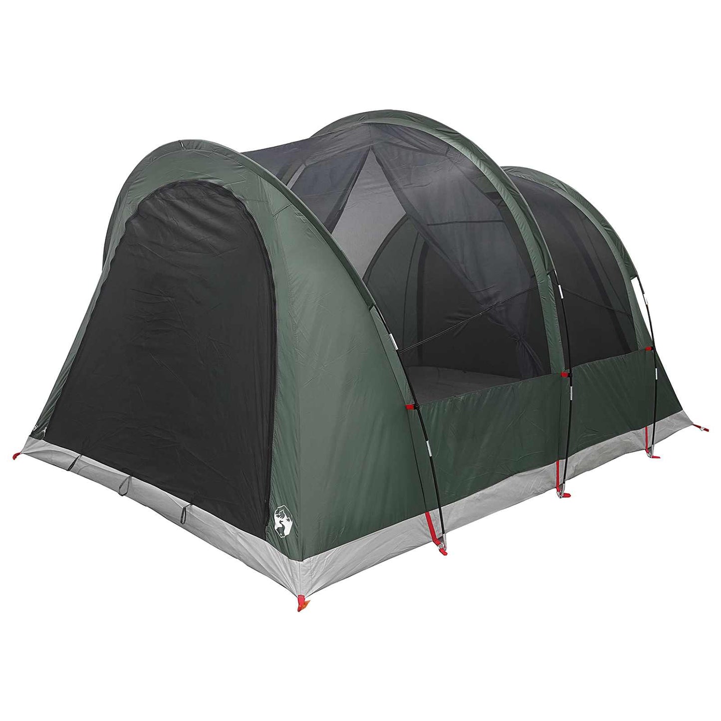 Tunneltelt Army Grøn 370 x 275 x 210 cm Polyester og Stål