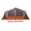 Hyttetelt Grå og orange 480 x 273 x 205 cm Polyester og Stål