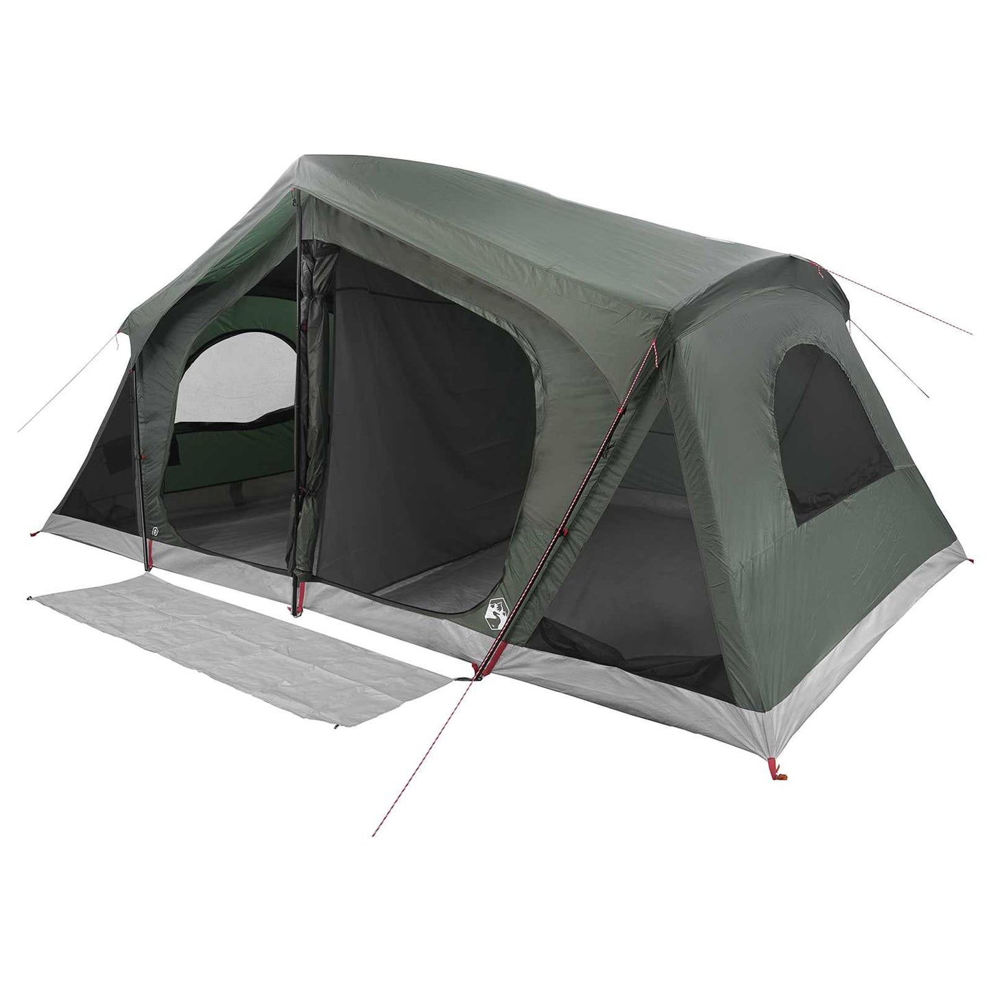 Hyttetelt Army Grøn 480 x 273 x 205 cm Polyester og Stål