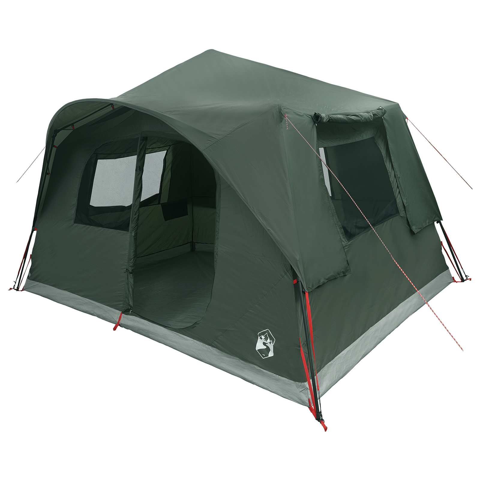 Øjeblikkeligt Telt med tag Army Grøn 365 x 380 x 200 cm billede