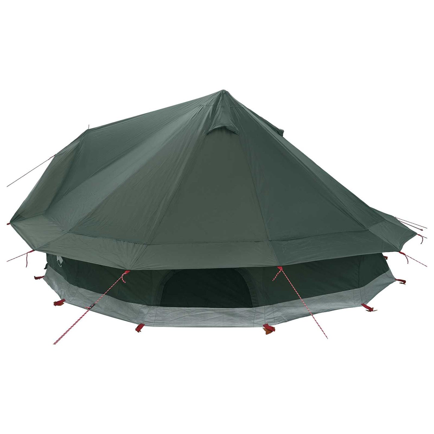 Tipi telt Army Grøn 700 x 700 x 395 cm Polyester og Stål