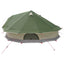 Tipi telt med tag Grøn 800 x 800 x 430 cm Polyester og Stål