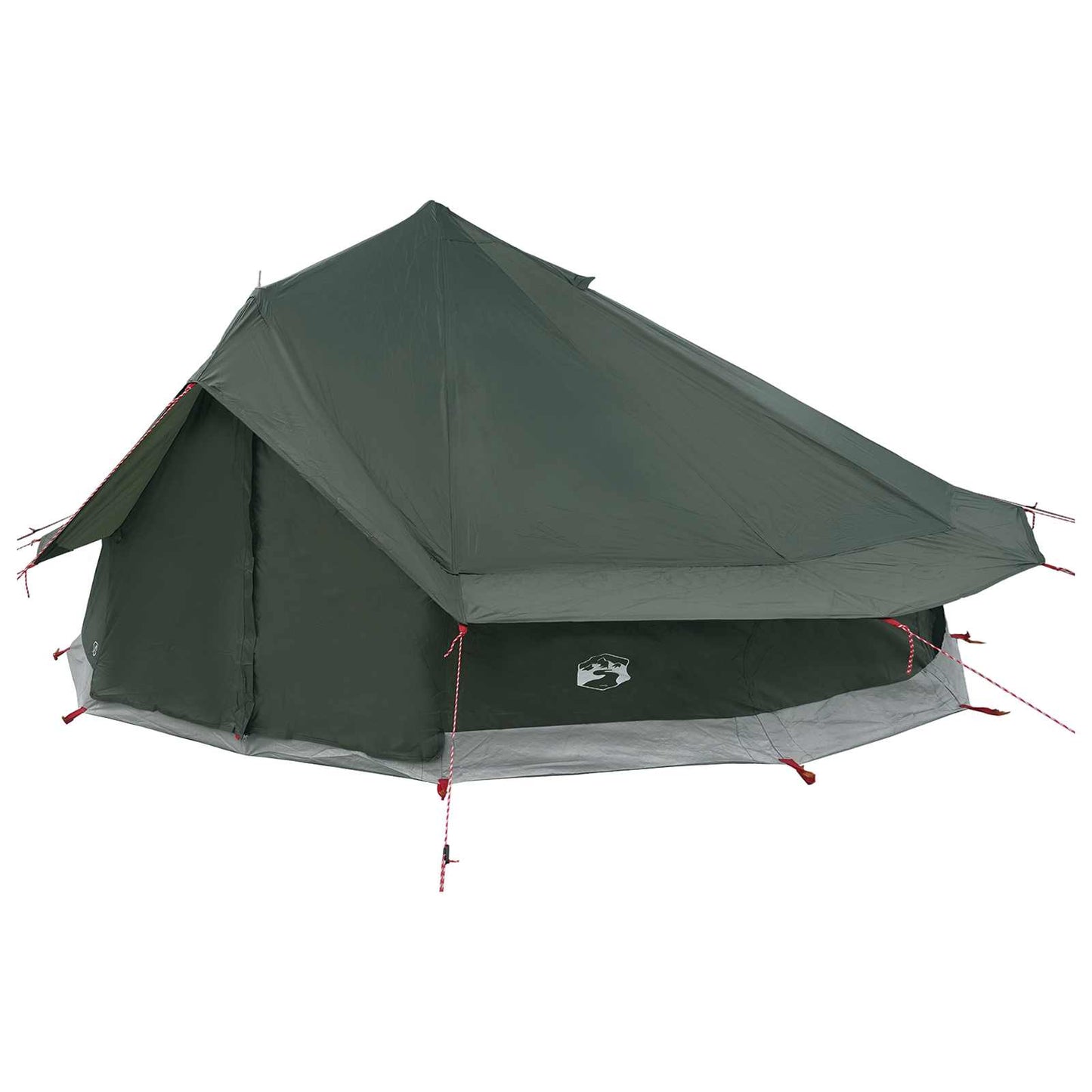 Tipi telt Army Grøn 800 x 800 x 430 cm Polyester og Stål