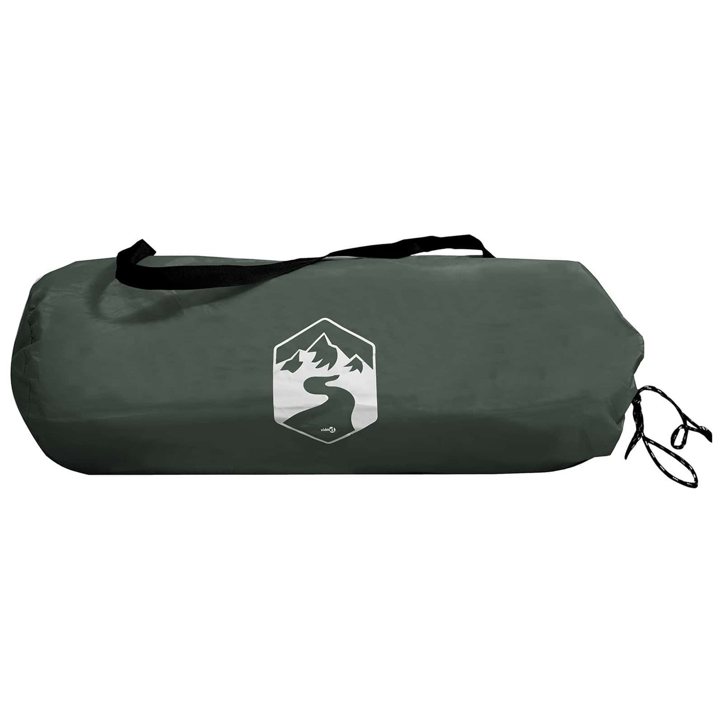 Jagttelt med tag Army Grøn 143 x 143 x 165 cm Polyester og Stål