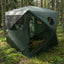 Jagttelt med tag Army Grøn 143 x 143 x 165 cm Polyester og Stål