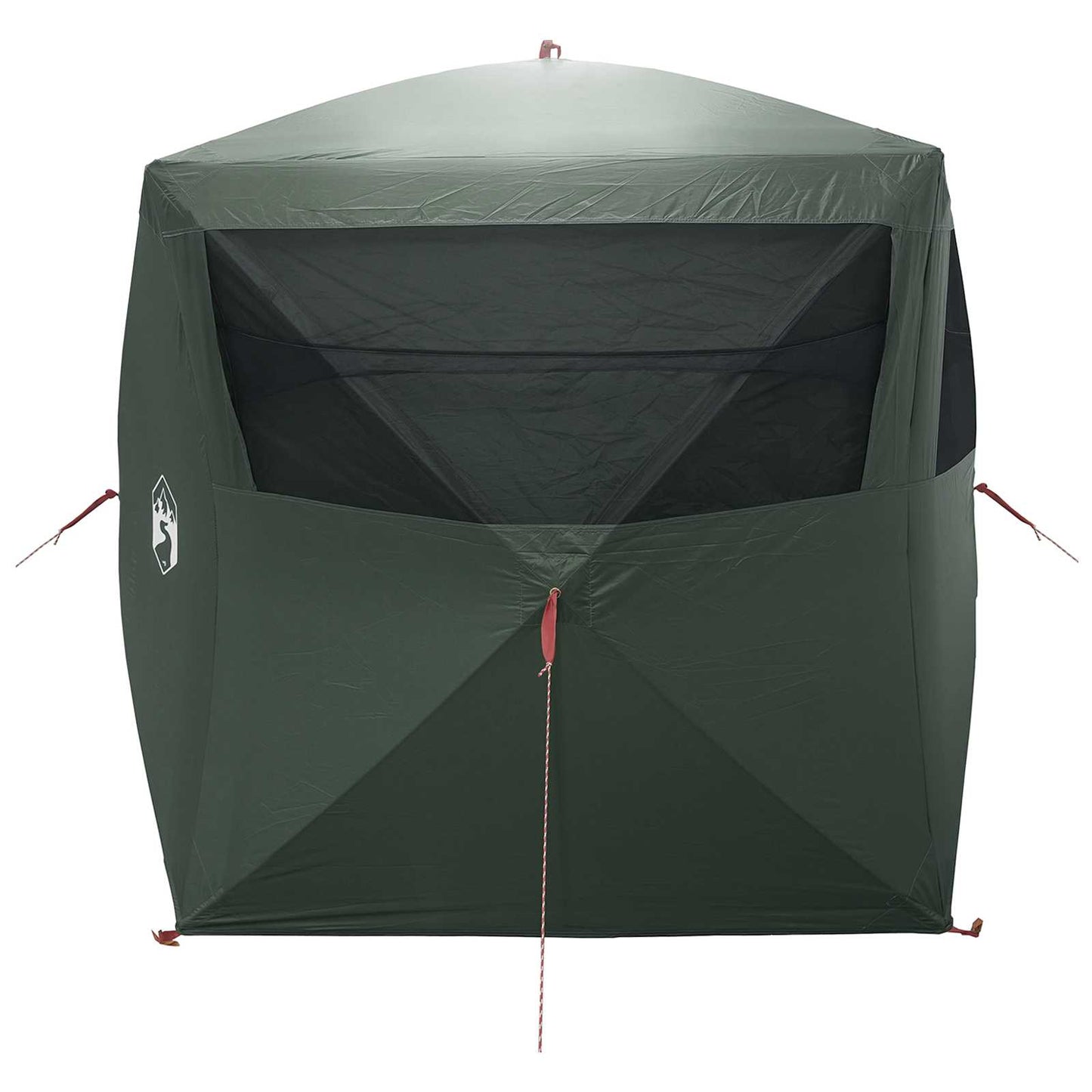 Jagttelt med tag Army Grøn 143 x 143 x 165 cm Polyester og Stål