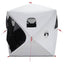 Jagttelt Hvid Blackout 143 x 143 x 165 cm Polyester og Stål