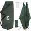 Jagttelt med tag Army Grøn 145 x 145 x 150 cm Polyester og Stål