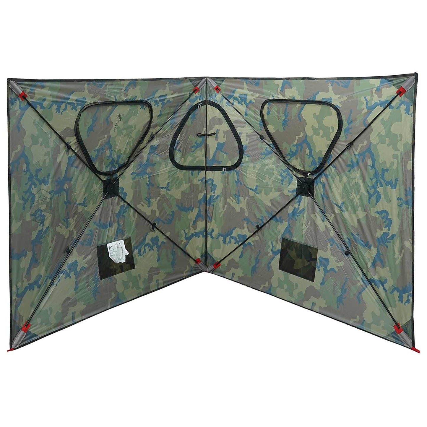 Jagttelt Camouflage 145 x 145 x 150 cm Polyester og Stål