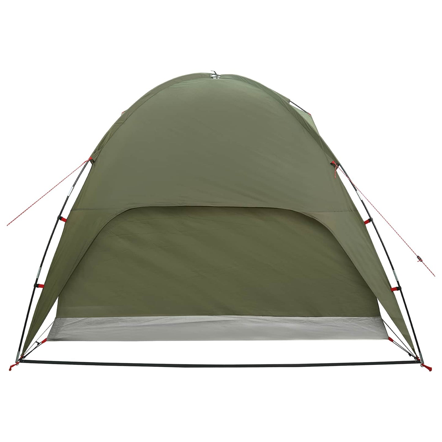 Camping telt med regnslag vandafvisende Kuppel Olivengrøn