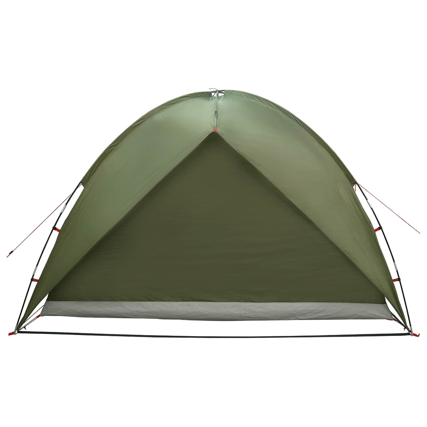 Camping telt med regnslag vandafvisende Kuppel Olivengrøn