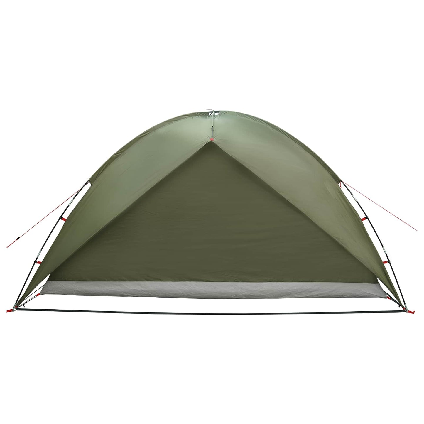 Camping telt med regnslag vandafvisende Kuppel Olivengrøn
