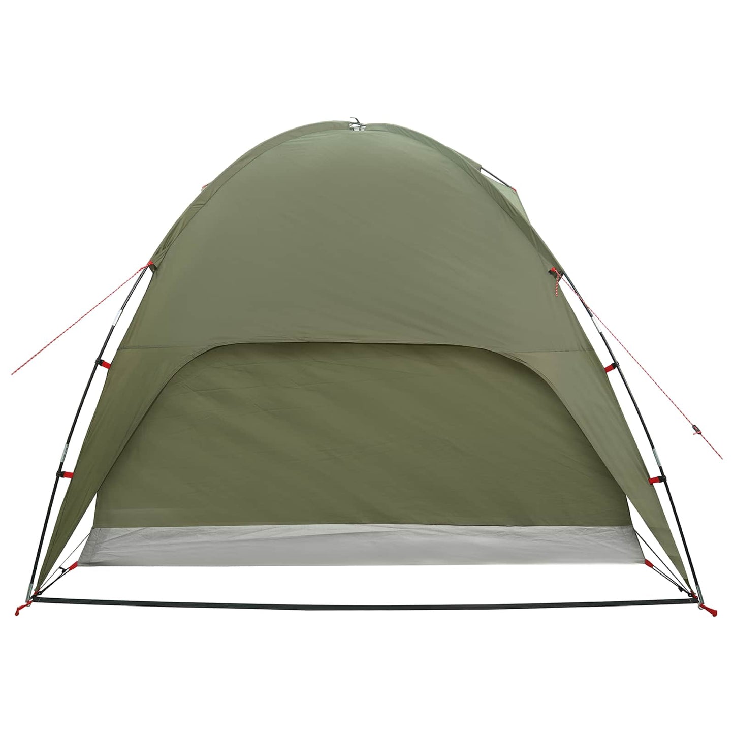 Camping telt med regnslag vandafvisende Kuppel Olivengrøn