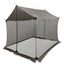 Camping tarp med mesh vægge Brun Grå 270 x 210 x 210 cm