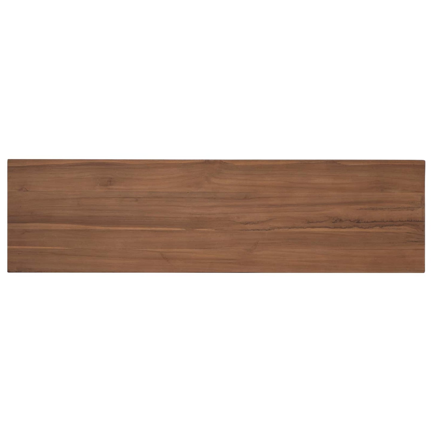 TV-skab 110 x 30 x 40 cm Naturfarvet Massiv Teaktræ