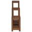 Planteholder 3 stk. Naturfarvet 25 x 25 x 80 cm Massiv Teaktræ