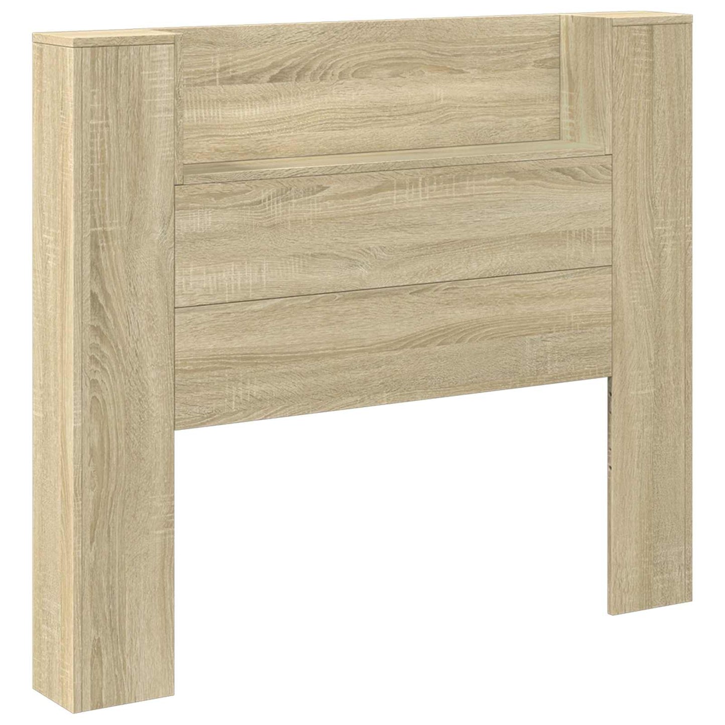 Hovedgærde kabinet med LED Sonoma 120 x 16,5 x 103,5 cm