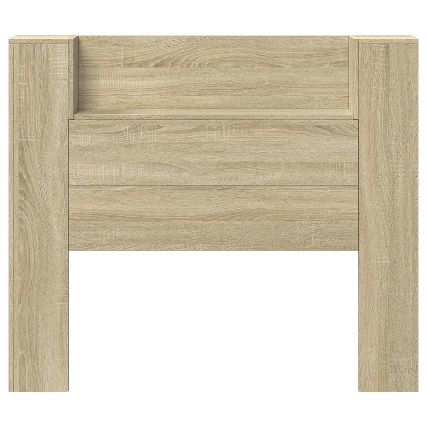 Hovedgærde kabinet med LED Sonoma 120 x 16,5 x 103,5 cm