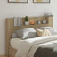 Hovedgærde kabinet med LED Sonoma 160 x 16,5 x 103,5 cm