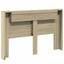 Hovedgærde kabinet med LED Sonoma 160 x 16,5 x 103,5 cm