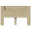 Hovedgærde kabinet med LED Sonoma 160 x 16,5 x 103,5 cm