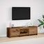 TV-skab 140 x 34 x 40 cm Gammelt træ Konstrueret træ