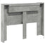 Hovedgærde kabinet med LED Beton 140 x 16,5 x 103,5 cm