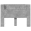 Hovedgærde kabinet med LED Beton 140 x 16,5 x 103,5 cm