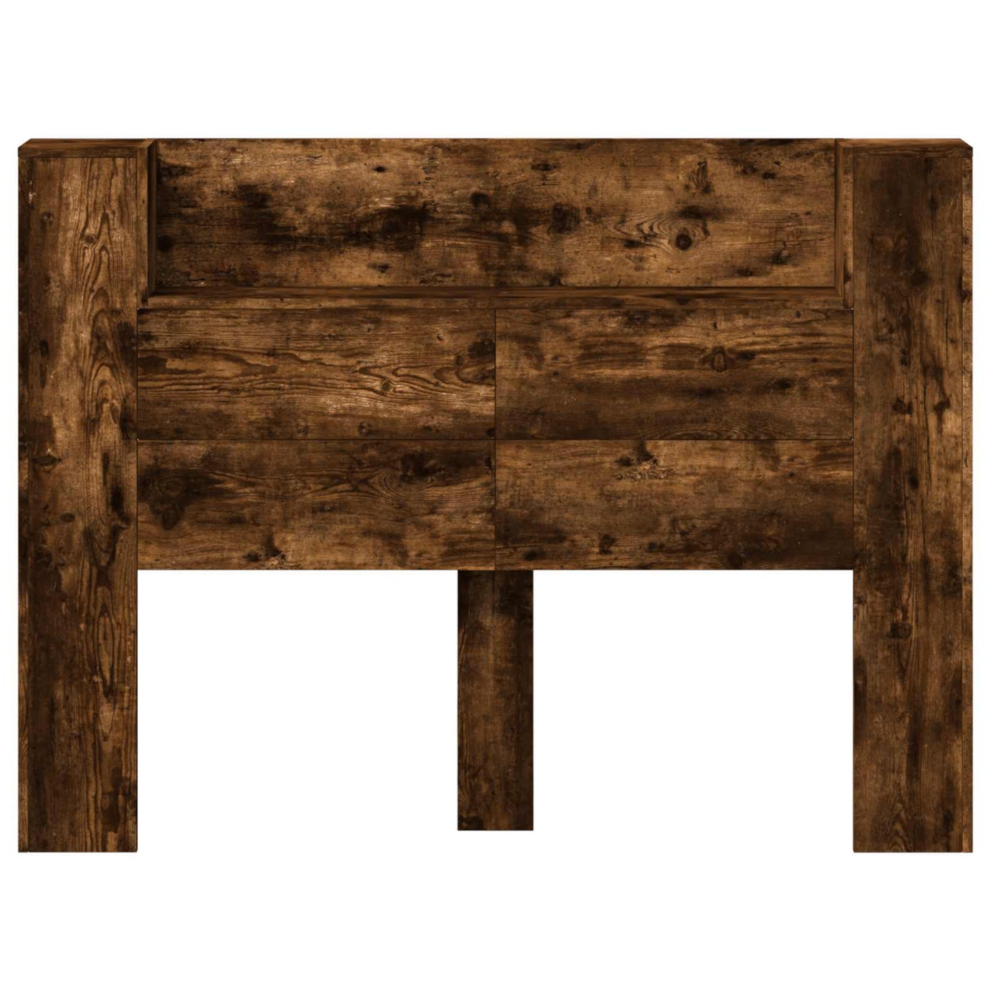 Hovedgærde kabinet med LED Røget Eg 140 x 16,5 x 103,5 cm