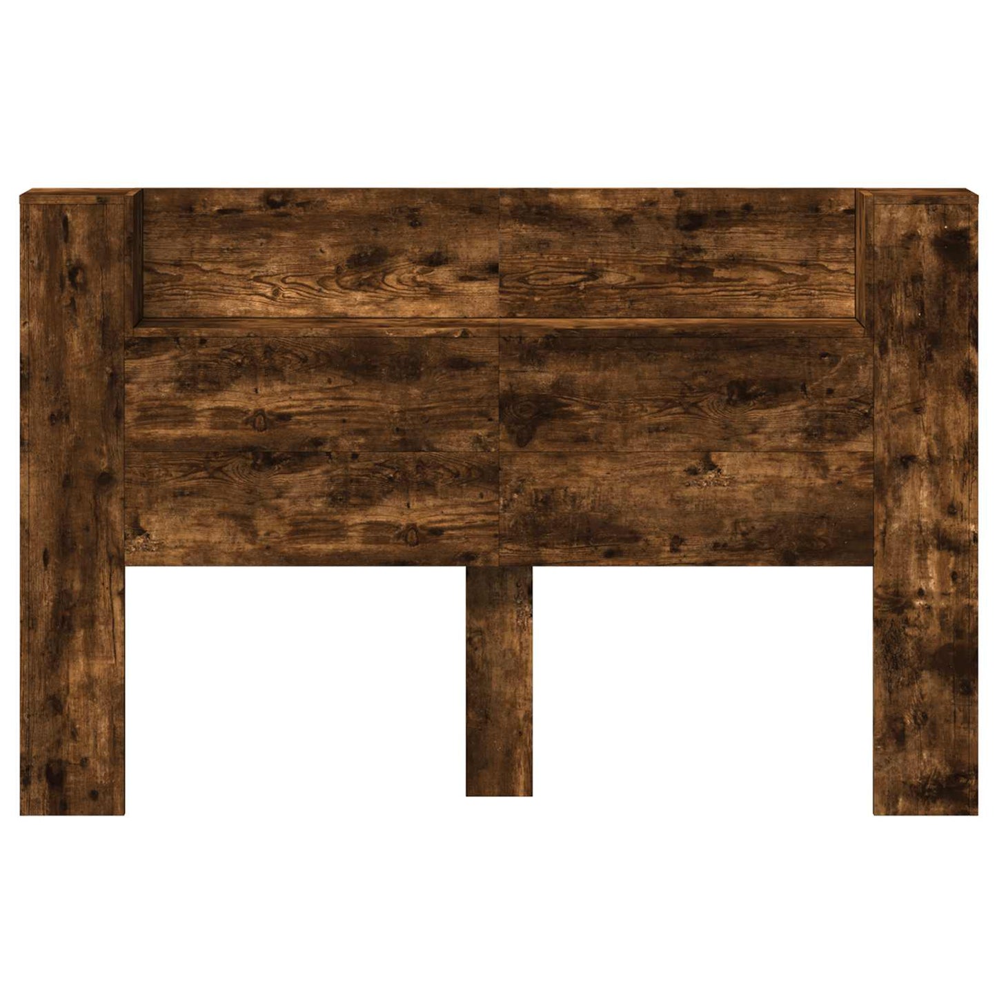 Hovedgærde kabinet med LED Røget Eg 160 x 16,5 x 103,5 cm