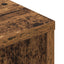 Hovedgærde kabinet med LED Gammelt træ 180 x 16,5 x 103,5 cm