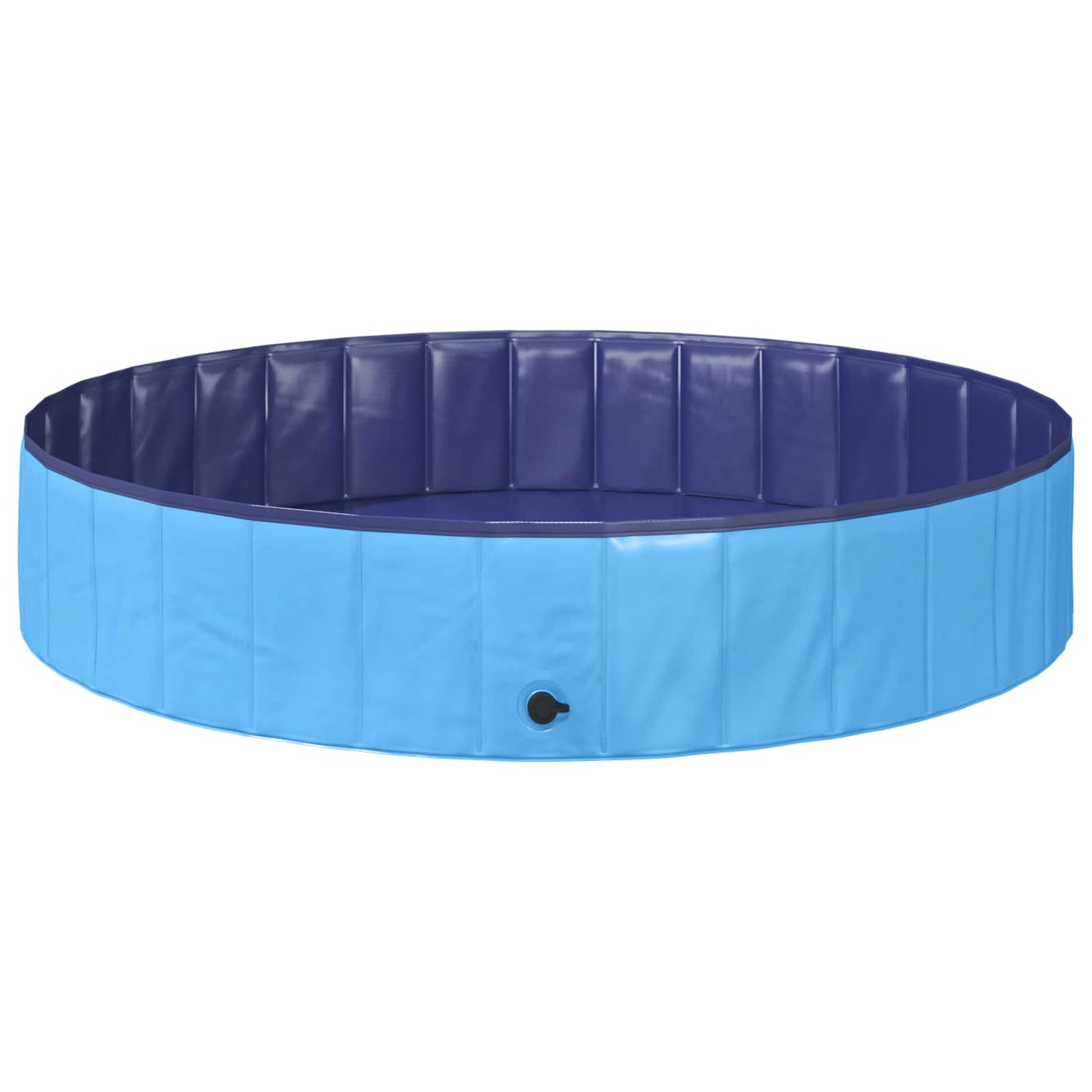 Børne svømmepool Blå Ø 160 x 30 cm Tykt PVC og konstrueret træ