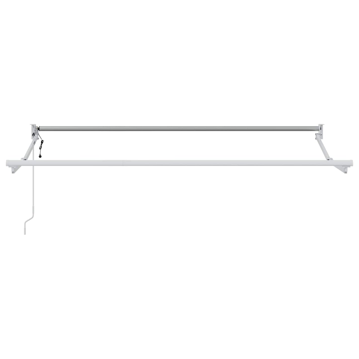 Udtrækkelig markise Beige 3,5 x 2 m Polyester og metal