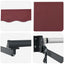 Udtrækkelig markise Bordeaux 4 x 2 m Polyester og metal