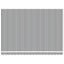 Manuel udtrækkelig markise med LED Anthracit og hvid 4 × 3 m