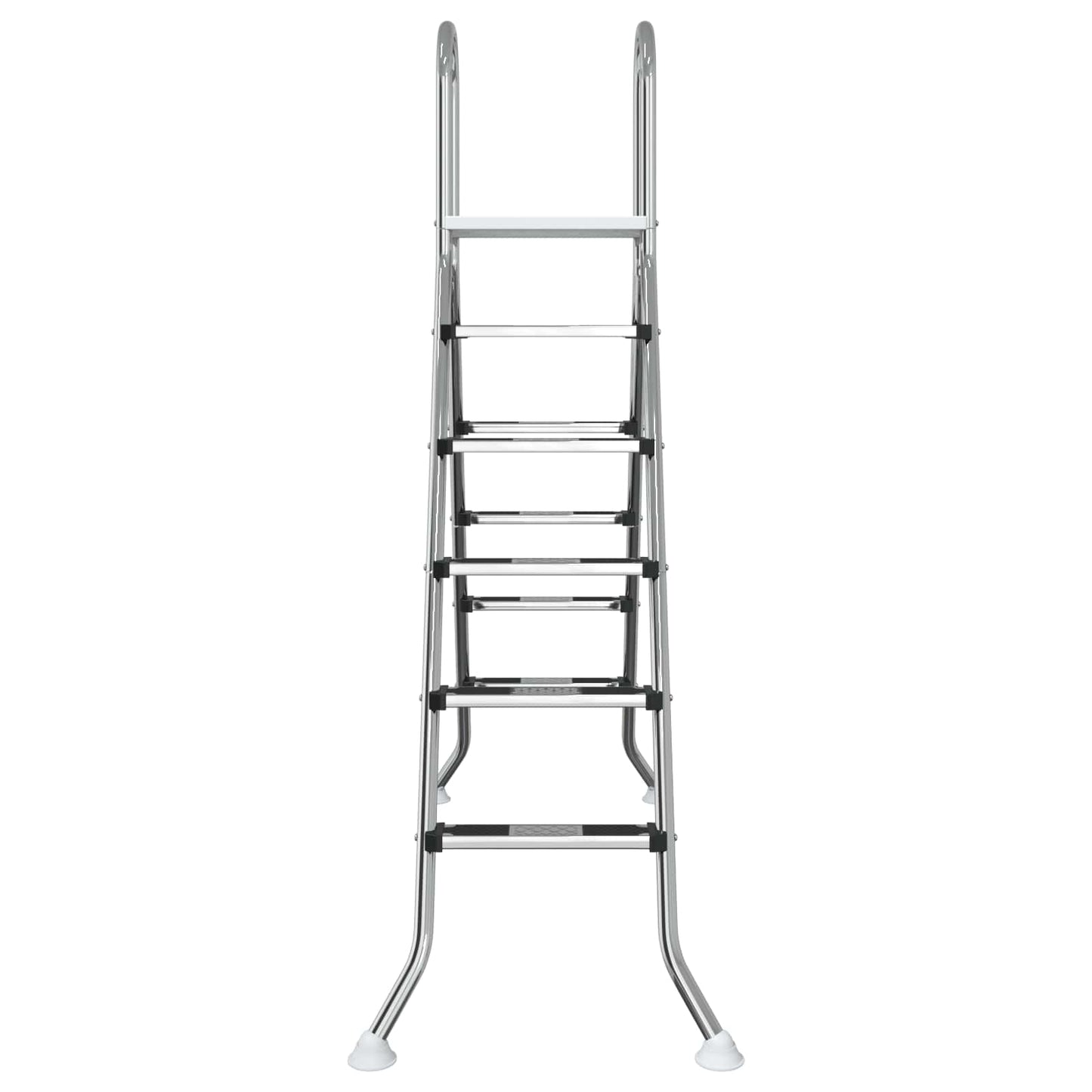 Stige til overjordisk pool 224 x 175 cm 5-trins