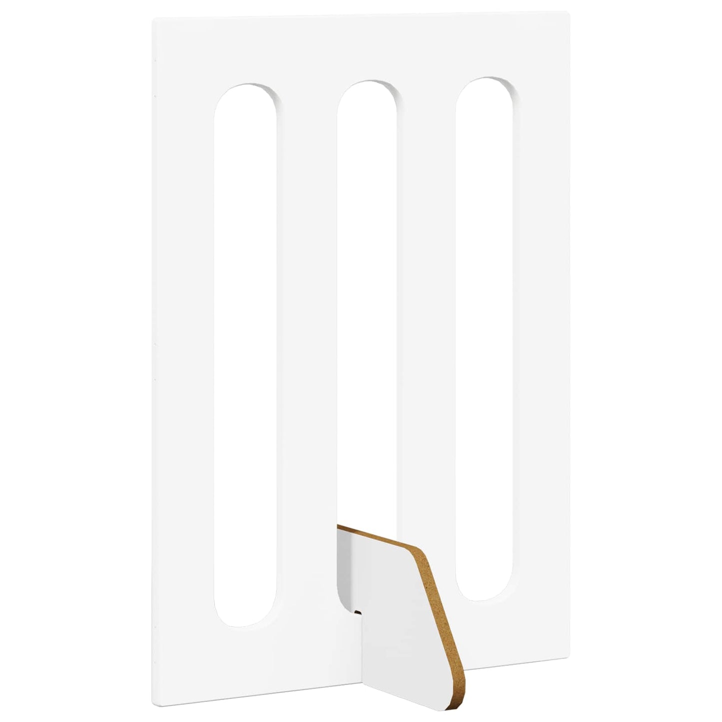 Foldbar hundegård 2 pcs Hvid 100,5 x 38 x 70 cm Konstrueret træ