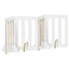 Foldbar hundegård 4 pcs Sonoma eg 201 x 38 x 70 cm