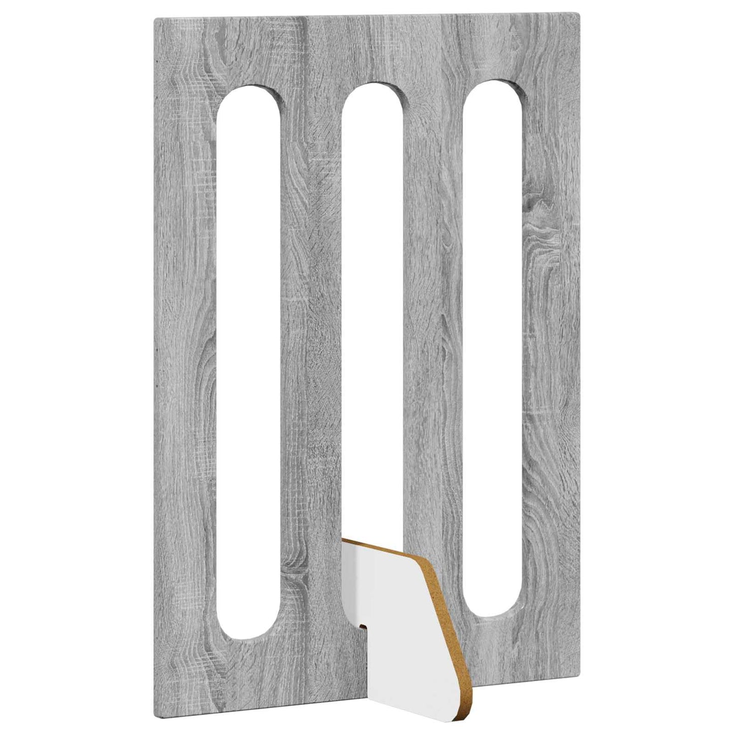 Foldbar hundegård 2 pcs Grå Sonoma 100,5 x 38 x 70 cm