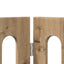 Foldbar hundegård 4 stk. Artisan-eg 201 x 38 x 70 cm