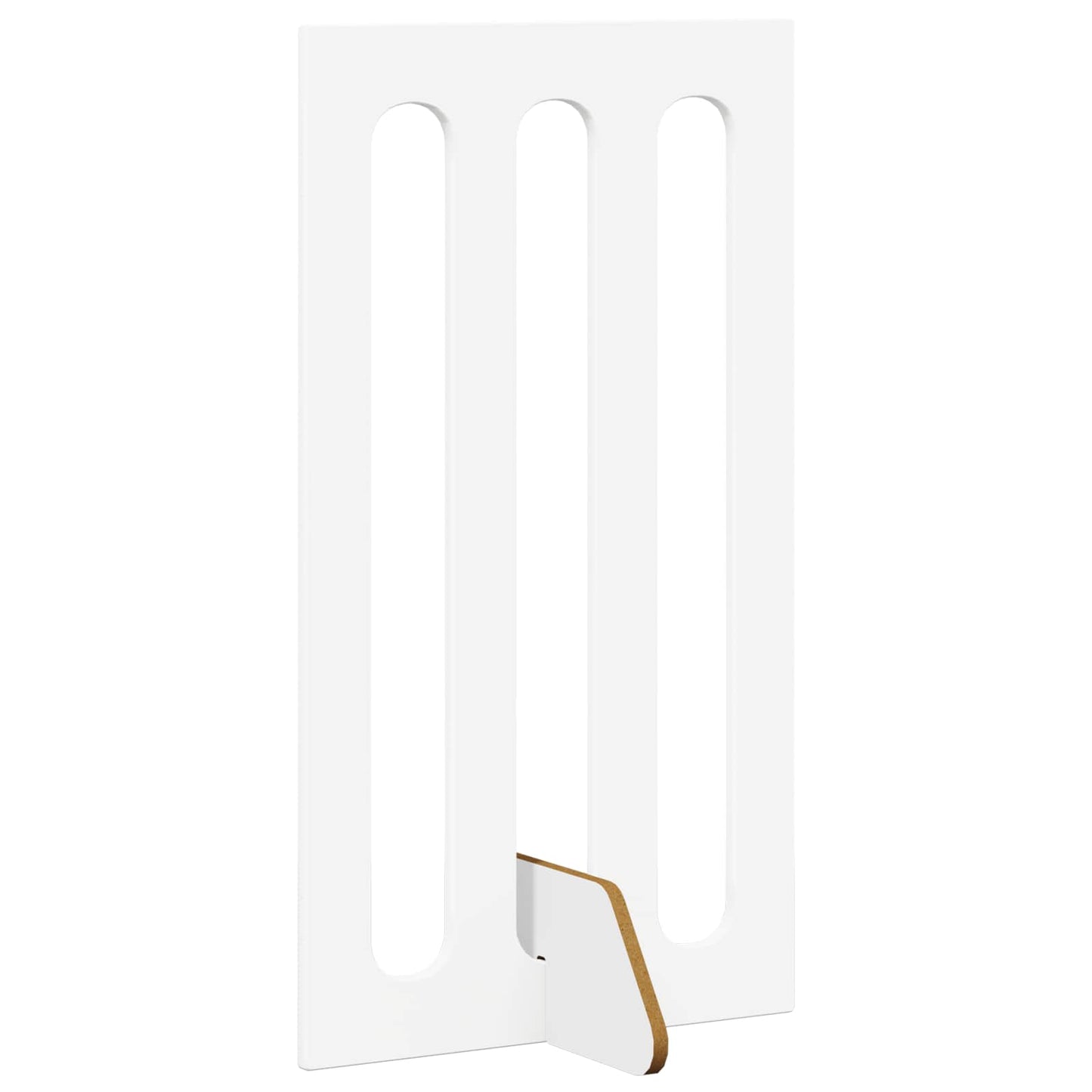 Foldbar hundegård 2 pcs Hvid 100,5 x 38 x 90 cm Konstrueret træ
