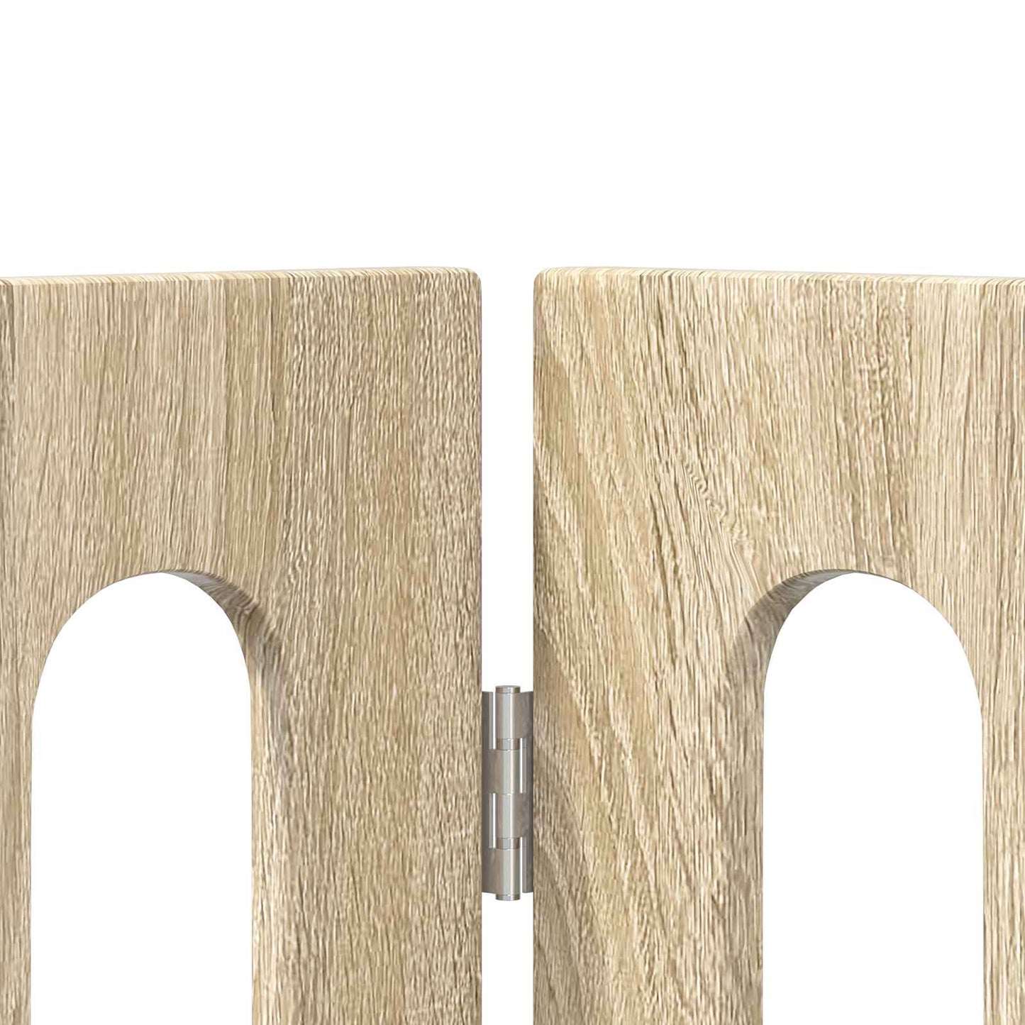 Foldbar hundegård 2 pcs Sonoma eg 100,5 x 38 x 90 cm