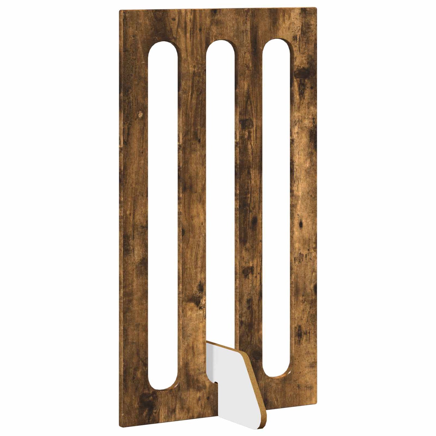 Foldbar hundegård 2 pcs Røget Eg 100,5 x 38 x 90 cm