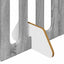 Foldbar hundegård 2 pcs Grå Sonoma 100,5 x 38 x 90 cm